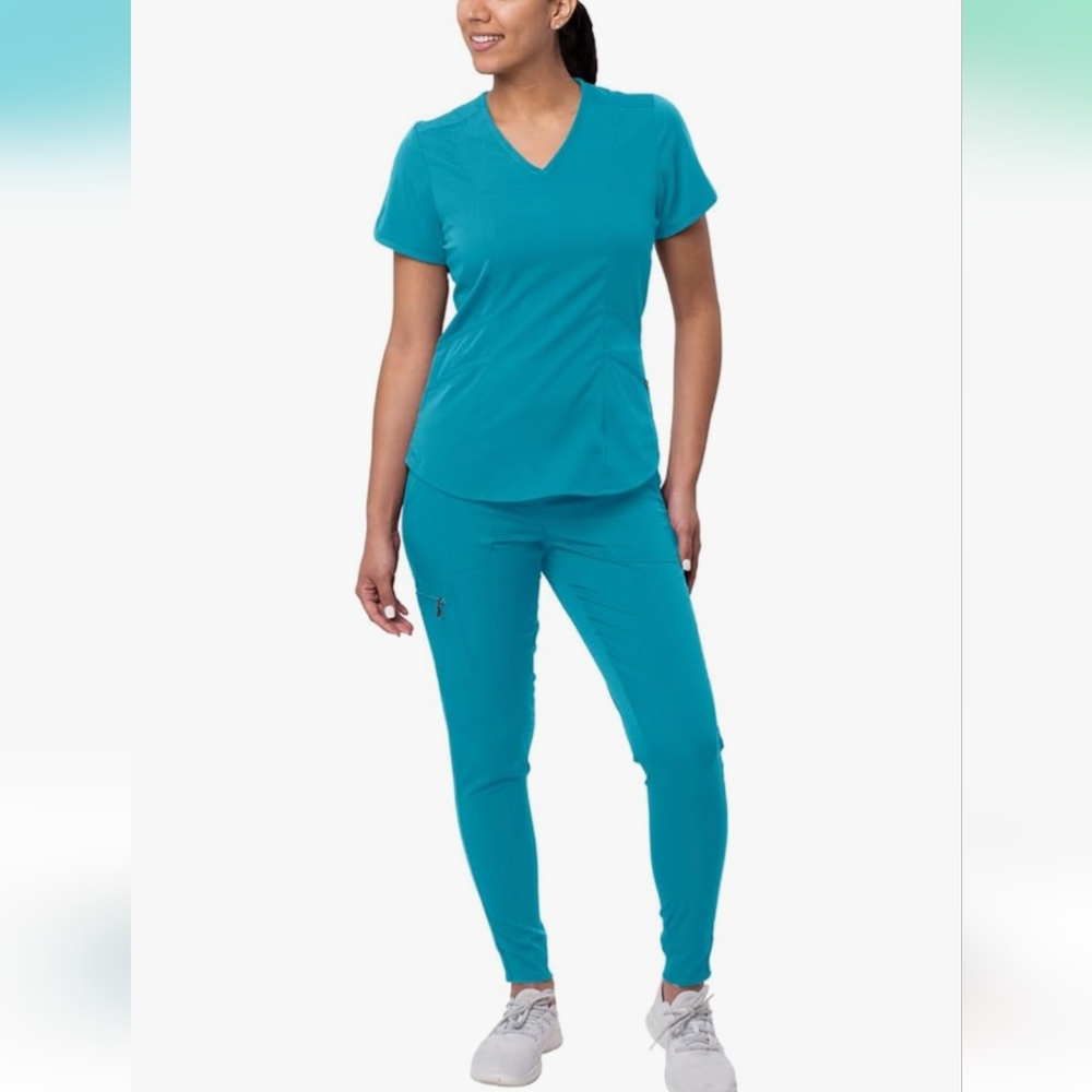 Women's Teal Scrub Set